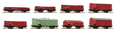 Roco 44001 H0 8er-Set Güterwagen der CSD