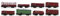 Roco 44001 H0 8er-Set Güterwagen der CSD