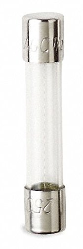 7-1/2A Fast Acting, Indicating Glass Fuse with 32VAC/DC Voltage Rating; SFE Series, Clear - Pack of 5