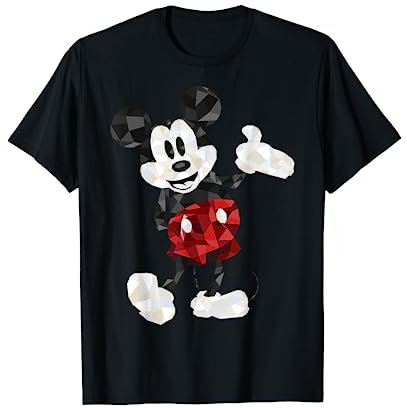 Disney Mickey Mouse Poly Mickey Portrait T-Shirt