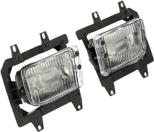 Auto Frontstoßstange Nebelscheinwerfer für BMW E30 318I 325I 325E 63171385945 63171385946, Auto Links Rechts Vorne Stoßstange Nebelscheinwerfer Nebelscheinwerfer Montage,1 Pair