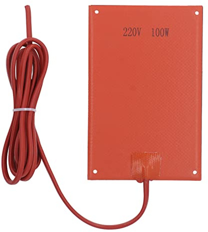 Risegun Oil Pan Heater Pad Replacement Engine Heating Plate Silicone Rubber for Cold Weather 220V 100W