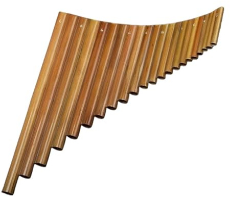 Panflöte 22 Rohre Panflöte Traditionelle chinesische Bambusflöte Zubehör Musik Rohr(C tuning 22 tube)