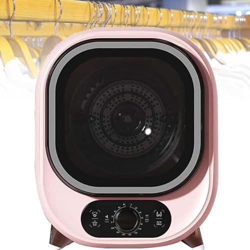 Tumble Dryer,Vented Tumble Dryer, Small Portable Condenser Compact Mini Spin Dryer, Perfect for Counter Top or Wall Mounted Use, 0.8kg Load Capacity,C-110V