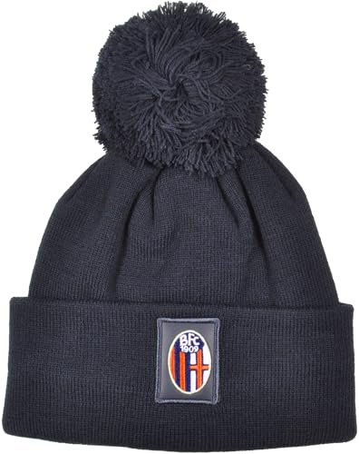 Bologna FC Unisex 283466 Bologna Winter-Hut, blau, 34