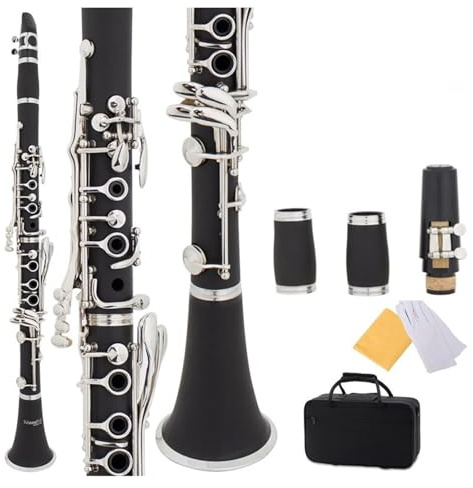 klarinette Klarinetteninstrument mit 17 Tasten in B-Dur