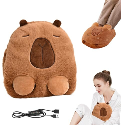 Hojalis Calentador De Pies Electrico, Calienta Pies Electrico, Calentador Pies Electrico Con 3 Temporizadore Y 3 Niveles De Temperatura, Calientapiés Casa, Protección Contra Sobrecalentamiento