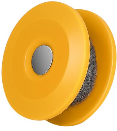 SHERCHPRY Pulitore Catena Bicicletta Giallo in Pvc Spazzola Efficiente e Risparmio di Lavoro per Pulizia Professionale Catena Bici e Pignone
