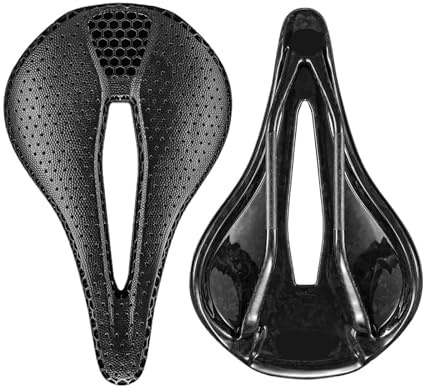Sillín de Ciclismo Carretera 130 g, Asiento Bicicleta Carreras Grava(RT06 3D Saddle)