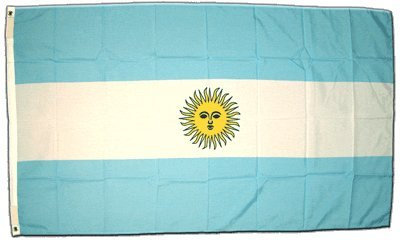 XXL Bandiera Bandiera Argentina 150 x 250 cm