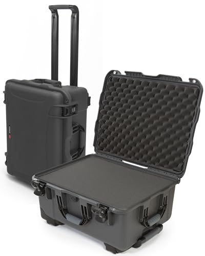 Nanuk 950 wasserdichte Hartschale mit Rädern leer – Gelb