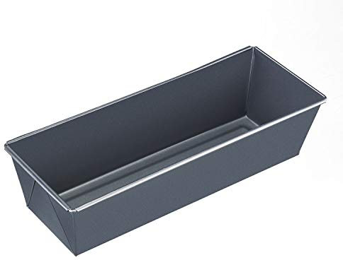 Westmark Königskuchenform, Länge: 30 cm, mit Antihaftbeschichtung, kaltgewalzter Stahl, Back Klassiker, Anthrazit, 31862270