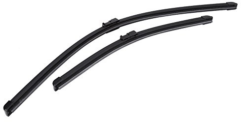 Qiilu 2 Stücke Wiper Blades Windschutzscheibe Scheibenwischer Scheibenwischerblätter Windschutzscheibe Blade Links und Rechts für MK2 2004-2011