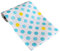 Rotolo di carta a pois, impermeabile, per mobili da cucina, ripiani, tavolo, armadi, dispensa e cassetti, 3 metri medium Blue Dots