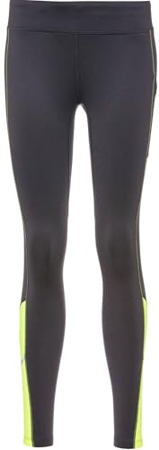 GOREWEAR R3 Damen Thermo Tights, Black/Neon Yellow, 38
