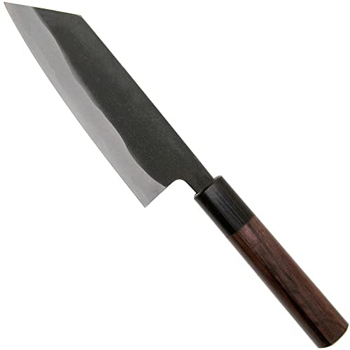 Eden Kanso Aogami Kiritsuke 13,5cm EQ2040-413L, Couteau de Cuisine Traditionnel Japonais Fait à la Main, pour Gauchers