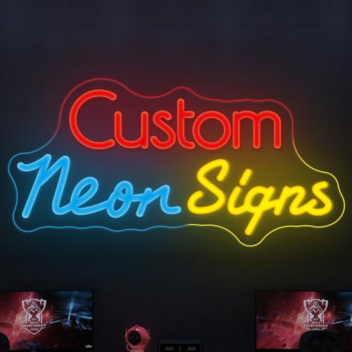 Insegna al neon personalizzata, personaggio luminoso, colori vivaci, perfetta per segnaletica esterna e attenzione al disegno, ideale per bar, camera da letto, decorazione di matrimoni