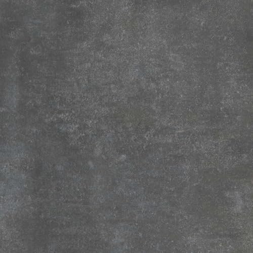 VINYL FLOORING UK Dark Grey Plain Effect Anti-Slip Vinyl Flooring forLivingRoom, Hallways, Kitchen, 1.90mm Backed Vinyl Sheet-2m(6'6) X 3m(9'9)-6m²