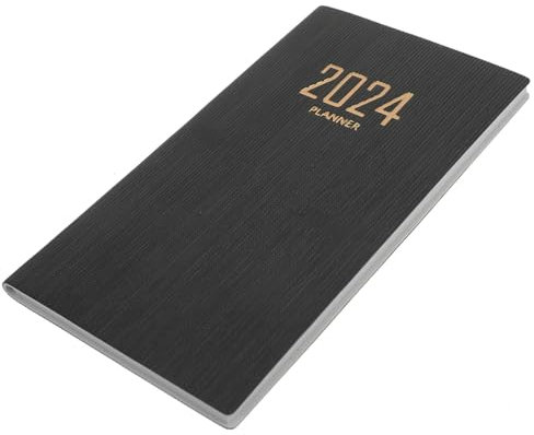 COHEALI 2St Tagebuch notizbuch mit kalender notenheft für Arbeitsplan Buch Englischer Terminplaner das Notebook notizzettel Haushaltsplaner Organizer Notizbuch zum Schreiben im Büro