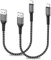 iPhone Ladekabel Kurz 2Pack 0.3M, USB A auf Lightning Kabel Kurz MFi Zertifiziert iPhone Kabel iPhone Ladekabel Schnellladekabel für iPhone 14/13/12/11/X/8/7/6/5/SE, iPad Pro/Air/Mini, AirPods