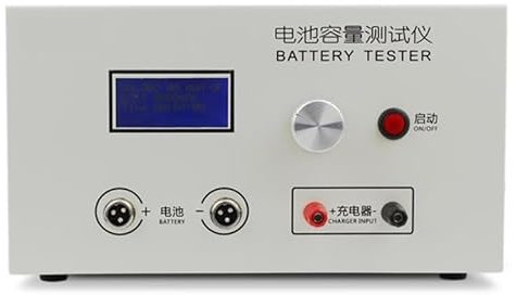 Comprobador de Baterias, Probador de capacidad de descarga de batería de plomo-ácido de litio EBC-B20H 20A Software de computadora en línea compatible con un cargador externo