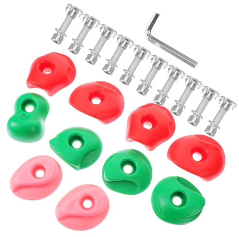 YARNOW 10juegos De Escalada para Pared Duraderas De Escalada para Estructuras De Interior Accesorios Deportivos