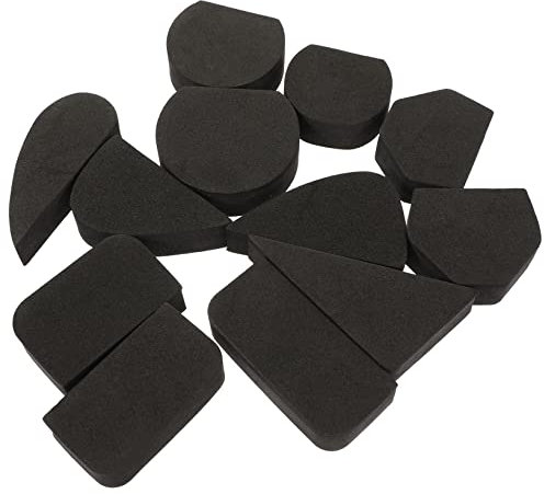 PERSELOSO Moldes Para Asas De Tazas De Cerámica 12 Piezas Adultos Pvc Suave y Duradero Herramientas Temporizador Manual Para Creación Artesanal Bricolaje Obsequio Navidad Uso Casa