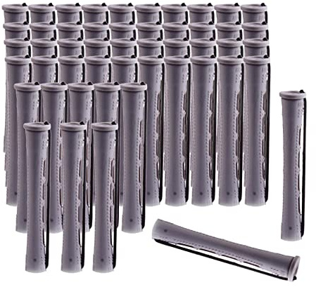 Lot de 50 tiges ondulées ondulées pour femmes et filles 1,5 cm