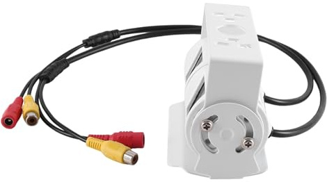 Reversing Camera Car Dual Lens White Reversing Camera RV Backup Camera Twin Adjustable Angle Lens Rear View for Truck Reverse Camera