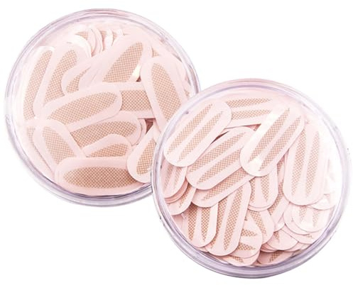 Pegatina Transpirable Beige para Encaje de Invisible Dobles Párpados | Maquillaje de Ojos, Efecto Natural, Fácil Uso, Pensado para Mujeres y Niñas, Tono Beige