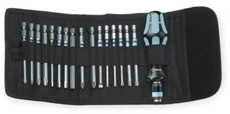 Wera Kraftform Kompakt 60, Edelstahl, Imperial, 17-teilig, 05071117001