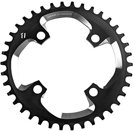 Sram MTB Kettenblatt Schwarz Einheitsgröße