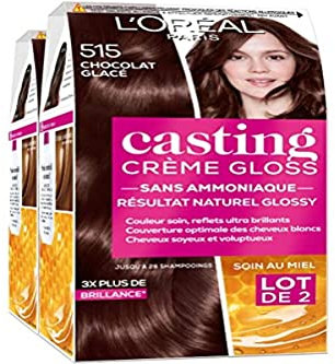 L 'Oréal Paris Casting Creme Gloss Haarfarbe, Ton in Ton, ohne Ammoniak, 2 Stück