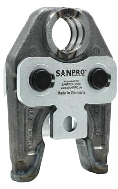 Sanpro Pressbacke/Presszange - U - Profil, Größe U 25 (Presszange Presskontur Kontur U 16 20 25 32 Verbundrohr pressen)