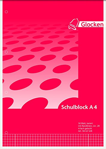 Glocken Schulblock A4 Lin28 50Bl