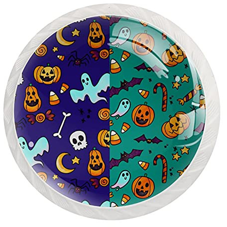 Divertente set di 12 pomelli rotondi per cassettiera, armadietto, armadio, con viti, per armadio, decorazione per casa, ufficio, cameretta dei bambini