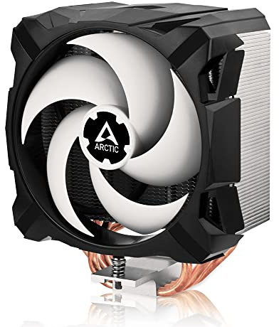 ARCTIC Freezer A35 - Ventilador CPU, CPU Cooler, Disipador de CPU de torre única específico para AMD, Ventilador P de 120 mm con presión optimizada, 0–1800 rpm, 4 Heatpipes, Incl. Pasta térmica MX-5