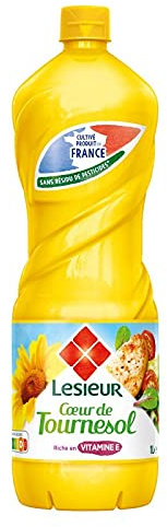 COEUR DE TOURNESOL 1L, LESIEUR, LOT DE 4