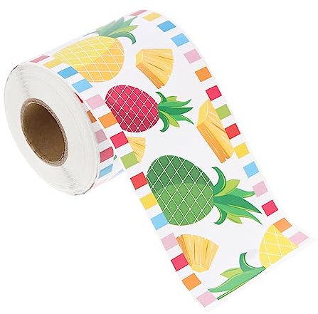 TOYANDONA Tafelaufkleber Selbstklebender Rahmenaufkleber Für Pinnwände Wanddekoration Ananas-randaufkleber Für Klassenzimmer Und Büros