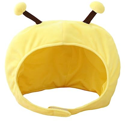 Toyvian Honigbienen Plüsch Kopfbedeckung Hut Warmes Kostümzubehör Kinder Party Foto Requisite