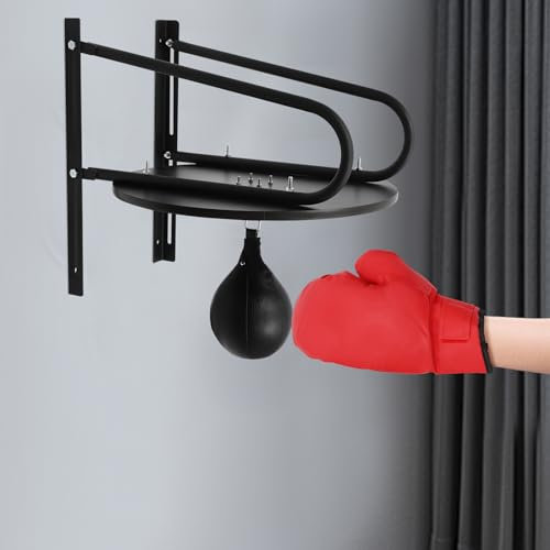 Professionelle Fitness-Ball Boxen Reaktion Ausbildung Bausatz, Wandmontage Boxsack Boxen Ausbildung Komplettpaket, verstellbare Wandmontage Fitness-Rahmengeräte für zu Hause und im Fitnessstudio