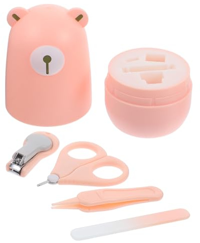 MERRYHAPY Nagelpflegeset Mit Junge Mädchen Nagelschere Und Maniküre Schere Für Neugeborene Und Kleinkinder Nagelknipser Und Pflege Kit Für Junge Mädchen Und