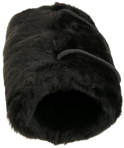 Harrys-Collection Muff aus Lammfell Handwärmer Reißverschluss, dunkelbraun