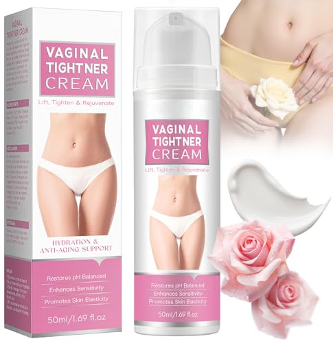 50ml Hautpflegescreme Intim Creme gegen Trockenheit,Private Antibakterielle Creme,Intimpflege Damen Intimcreme,Vaginales Feuchtigkeitsgel bei Scheidentrockenheit,Juckreiz,Brennen