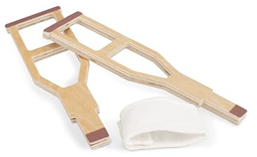 Miniland Accessories for Dolls, Inclusive Set, Crutches and Bandages, Promote Functional Diversity, Empathy | Support Set