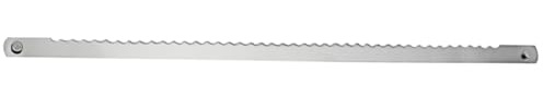 Tofficu Cuchilla de Acero Inoxidable para Cortar Pan Filo Dentado, Reduce Desperdicios y Migas, Adecuado para Panadería Profesional y Corte de Pan
