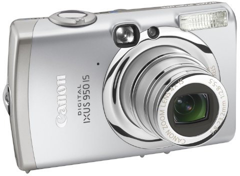 Canon Digital Ixus 950 IS Digitalkamera (8 MP, 4-fach Zoom, 6,4cm (2,5 Zoll) Display, Bildstabilisator)