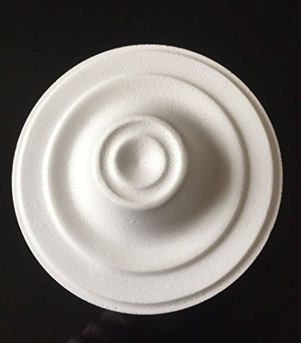 B9 DECOFLAIR Rosace Polystyrène expansé 155 x 43 x 155 | 1 pièce