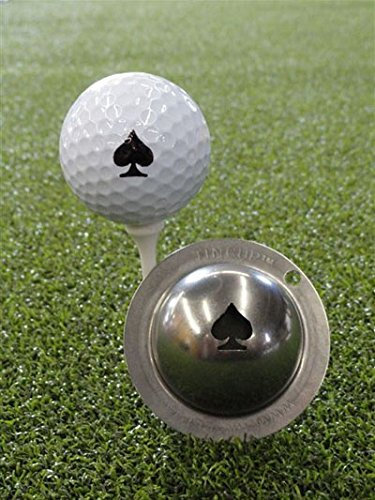 TIN Cup. Golf Ball Marker System. Poker FACE.