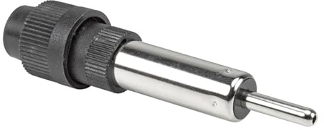 tomzz Audio 1500-009 DIN Antennenstecker für Autoradios KFZ schraubbar 150 OHM
